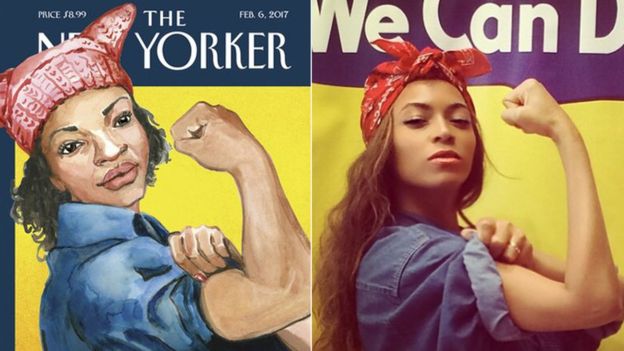 La imagen ha sido homenajeada en la portada de The New Yorker o por artistas como Beyoncé.