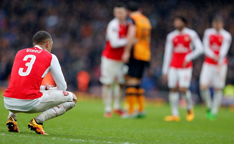 El Arsenal se quedó con un tímido empate frente al Hull City. (Foto Prensa Libre: AP)