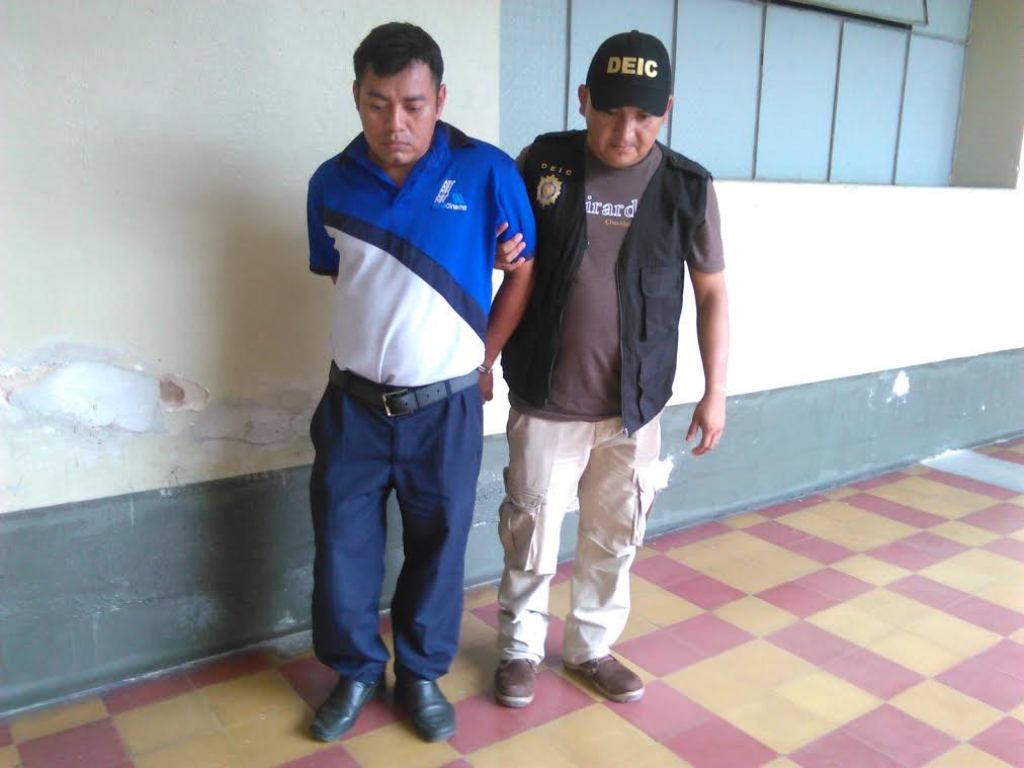 Byron Estuardo Felipe es sindicado de un crimen ocurrido en Chiquimula. (Foto Prensa Libre: Edwin Paxtor).