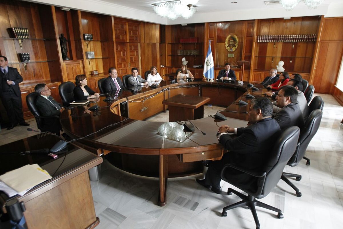 La CSJ remitió por unanimidad el expediente de Rivera al Juzgado Séptimo Penal. (Foto Prensa Libre: Paulo Raquec)