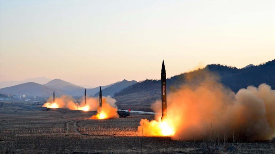Corea del Norte ha hecho varias pruebas de misiles, desatando el desagrado de la comunidad internacional. (Foto Prensa Libre: AFP)