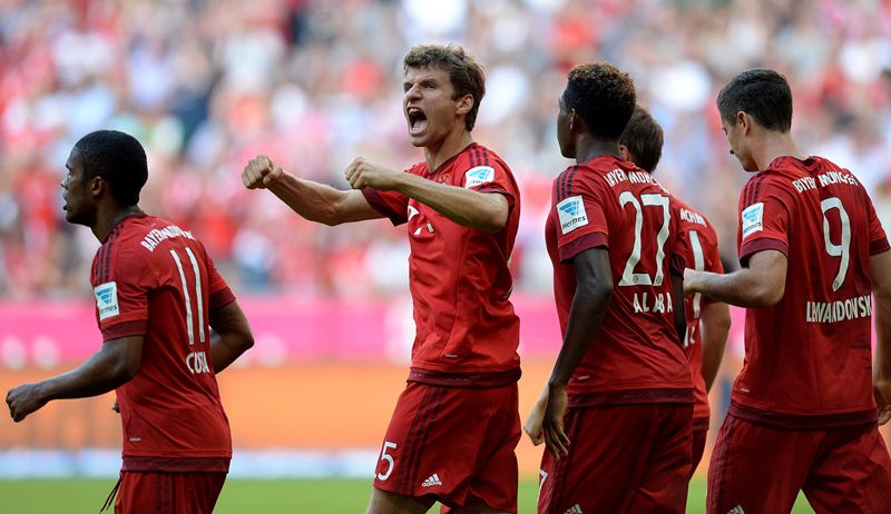 El Bayern logró una victoria agónica este sábado. (Foto Prensa Libre: AFP)