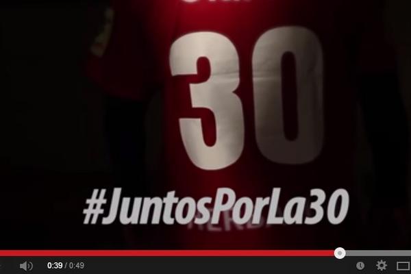 Municipal lanza vídeo #JuntosPorLa30, previo al clásico 279 por la final del torneo Clausura. (Foto Prensa Libre: cortesía YouTube)