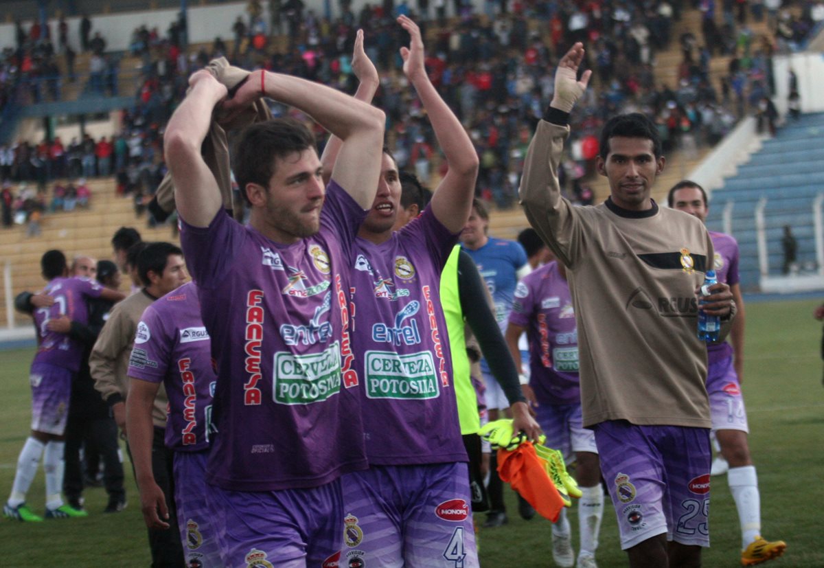 Real Potosí era uno de los equipos más afectados por el atraso en el pago. (Foto Prensa Libre: Diario Diez Bolivia)