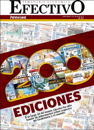 El Semanario Económico Efectivo cumple 200 ediciones.