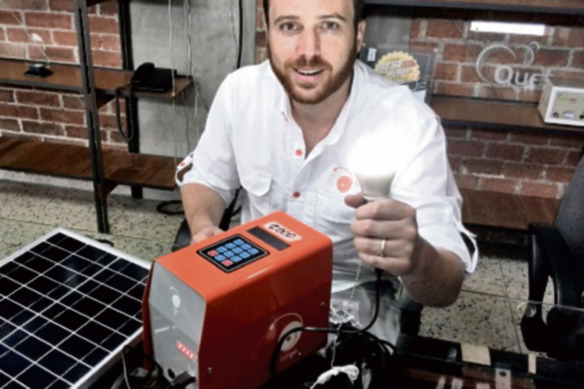 Juan Fermín Rodríguez, emprendedor guatemalteco. (Foto Prensa Libre: Alfredo Vicente)