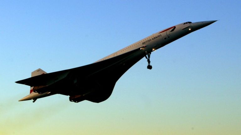 El Concorde viajó por primera vez hace 40 años entre Londres y Nueva York. El vuelo duraba tres horas y media. GETTY IMAGES