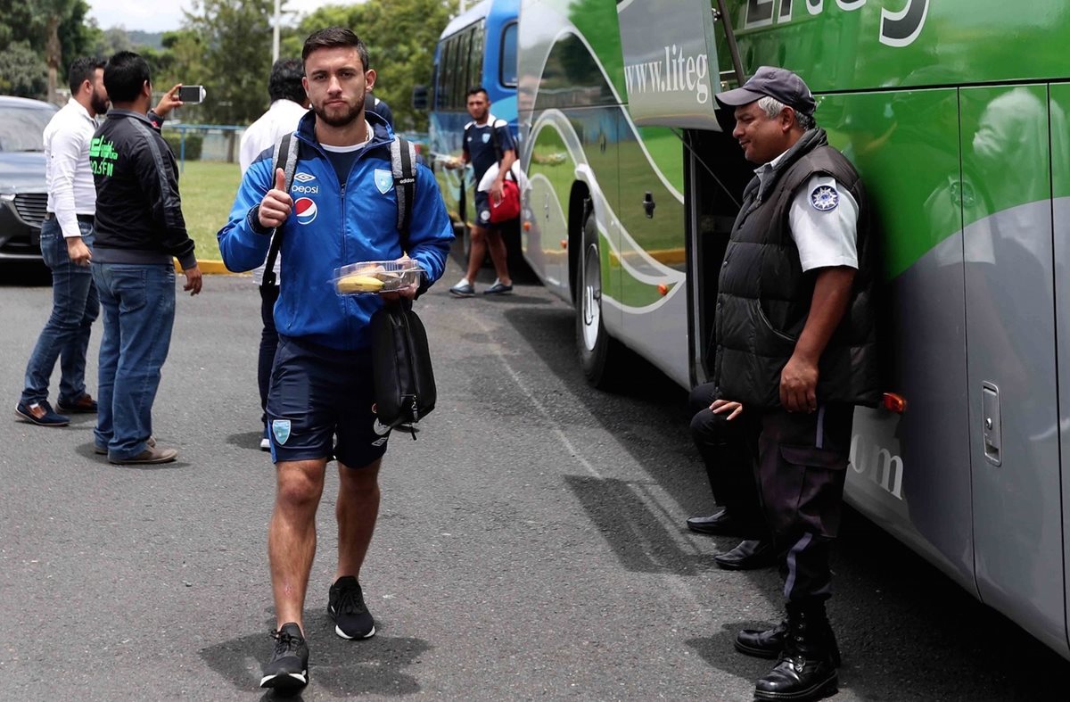 Henry López es parte de la Selección de Guatemala para el segundo partido de la Bicolor contra Cuba. (Foto Prensa Libre: Carlos Vicente)