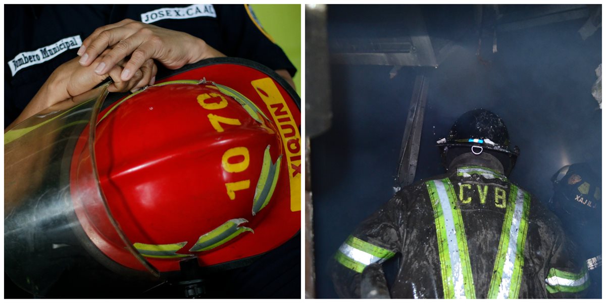 Bomberos Municipales y Voluntarios atendieron más de dos mil emergencias durante la Noche Buena y Navidad. (Foto Prensa Libre: Hemeroteca PL)