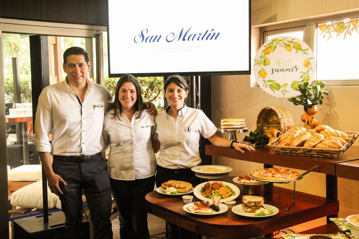 San Martín innova en su menú de verano