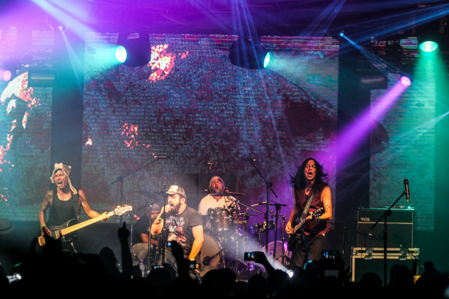 Viernes Verde es una de las bandas de rock más queridas en el país. (Foto Prensa Libre: Keneth Cruz)