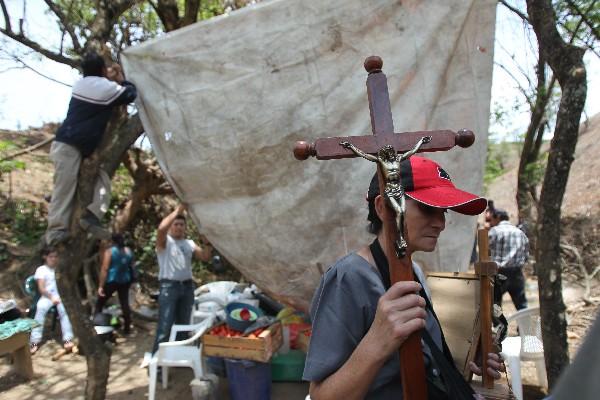 pobladores insisten en protesta contra  proyecto  Progreso VII Deriva, conocido como El Tambor.