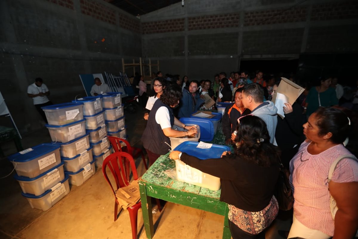 Petén alista en tiempo récord boletas de votación sobre Consulta Popular