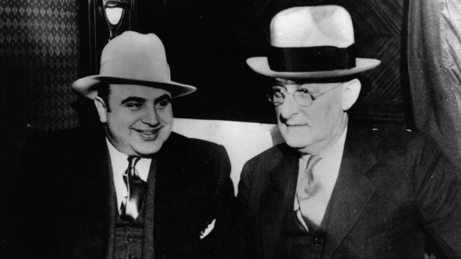 Al Capone multiplicó su poder en los tiempos de la Ley Seca. GETTY IMAGES