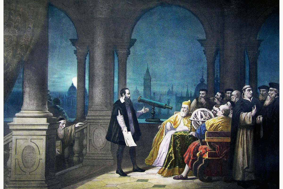 Representación del Juicio de Galileo (Foto: Hemeroteca PL)
