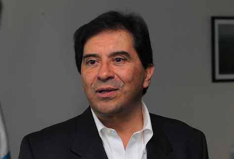 Harold Caballeros, canciller. (Foto Prensa Libre: Estuardo Paredes)