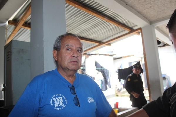 Hugo Lemus Hernández,  detenido en Barberena, Santa Rosa.