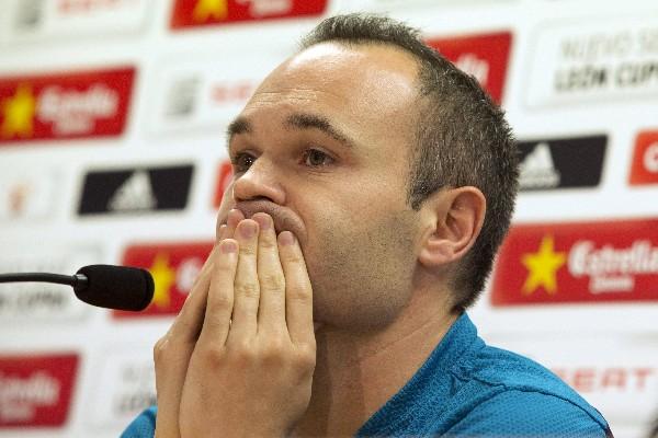 Andrés Iniesta confía en  que el Barsa celebrará. (Foto Prensa Libre: EFE)