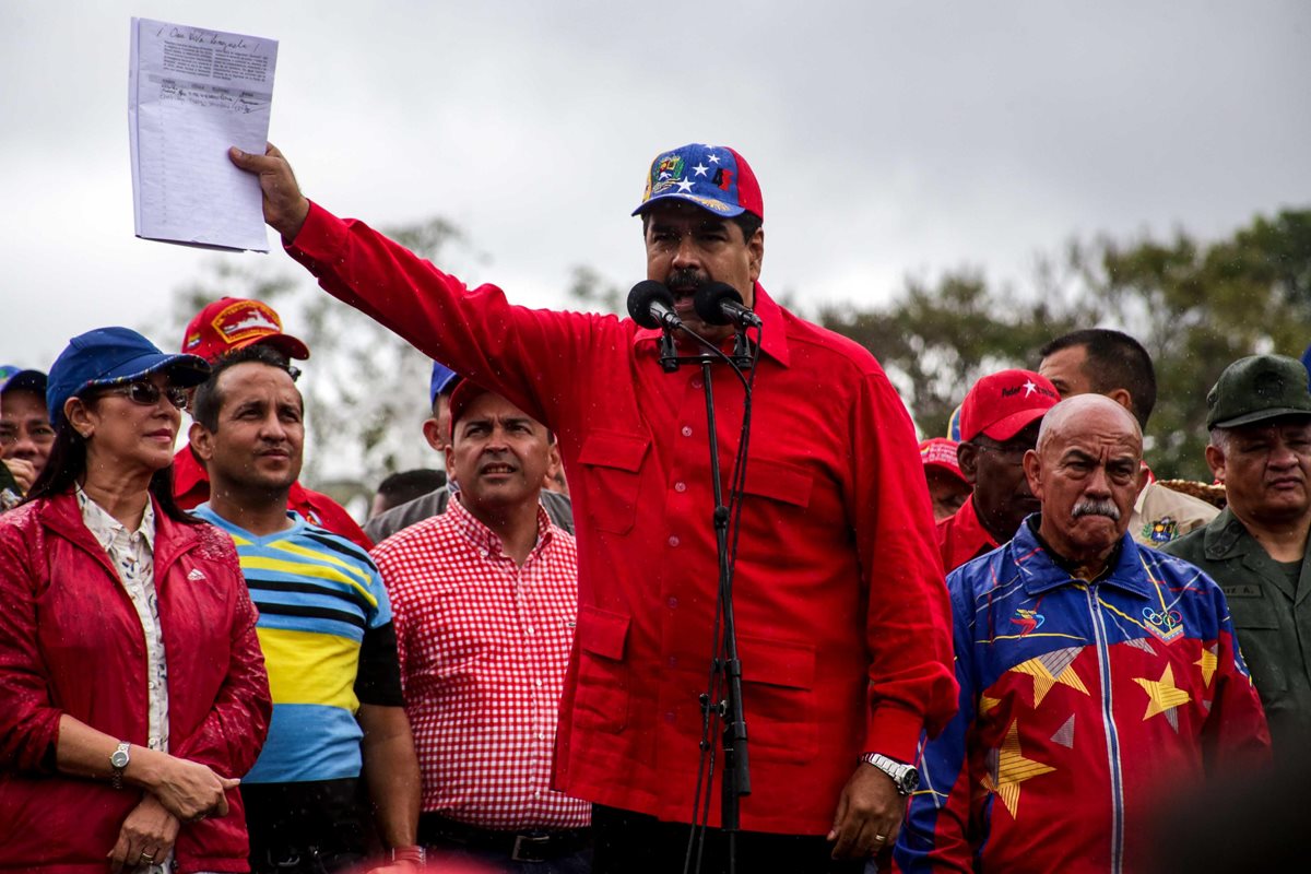 Almagro criticó la administración de Nicolás Maduro y pide comicios pronto. (Foto Prensa Libre: EFE)