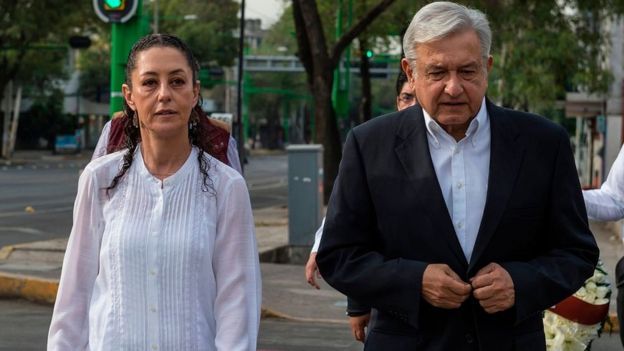 La nueva jefa del Gobierno de Ciudad de México ha sido una colaboradora cercana de López Obrador. GETTY IMAGES