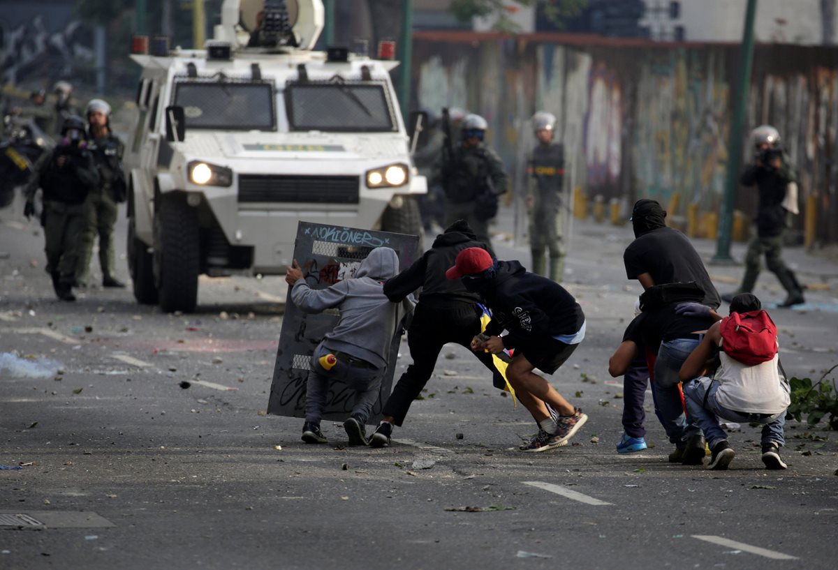 La oposición monta una nueva protesta contra el presidente Nicolás Maduro, por segundo día consecutivo.