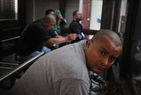 Presuntos integrantes de la banda Sierra Ovando. (Foto Prensa Libre: Archivo)