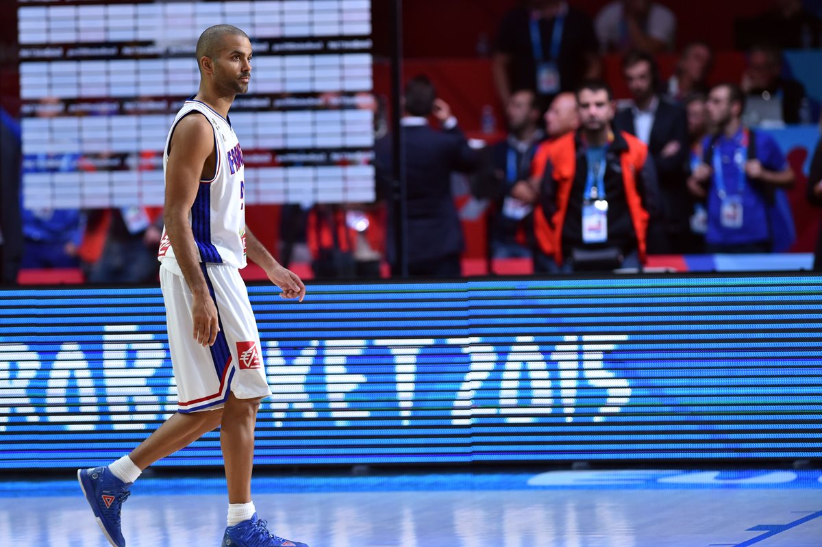 Tony Parker tiene clavada en su mente la semifinal frente a España en el Eurobasket 2015. (Foto Prensa Libre: AFP)