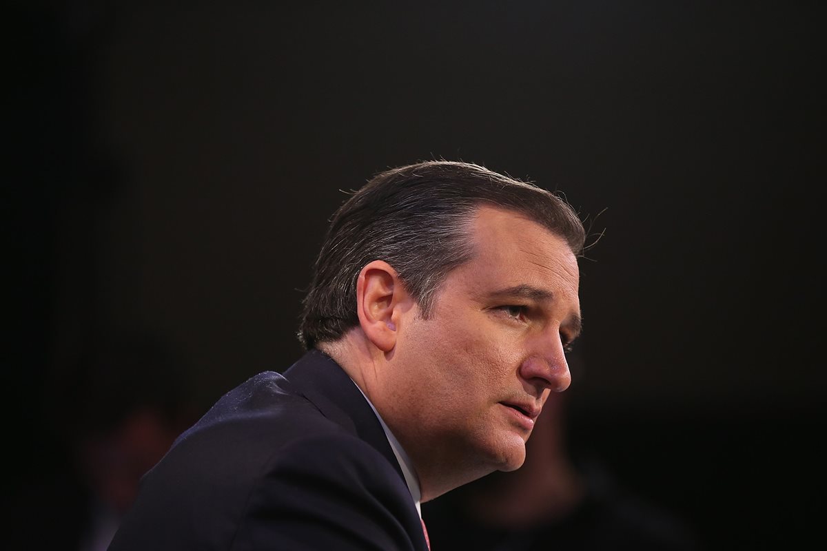 Ted Cruz, precandidato republicano. (Foto Prensa Libre: AFP).