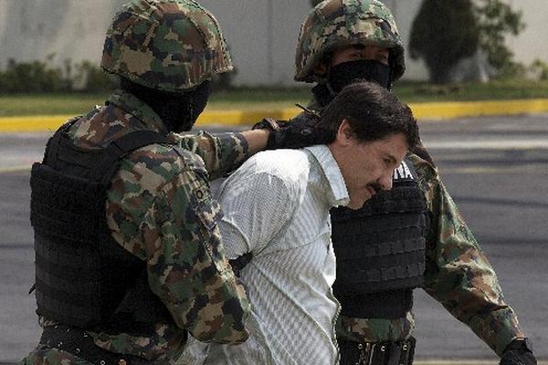 EL CHAPO fue detenido en México el sábado último. (Foto Prensa Libre: AP)