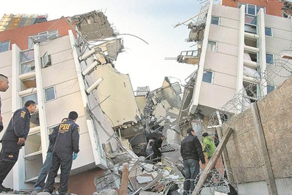 Chile es el  país donde ocurren más terremotos (Foto Prensa LIbre: Archivo)