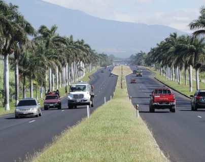 Disminuye número de usuarios de la autopista Palín-Escuintla 