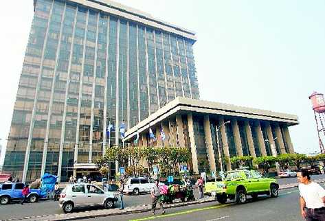 Sede del Ministerio de Finanzas.