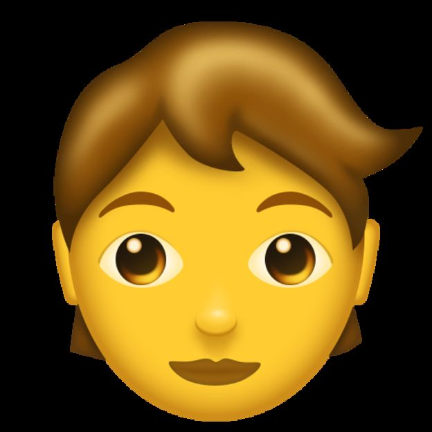 Este es el emoji de una persona de género indefinido (EMOJIPEDIA).