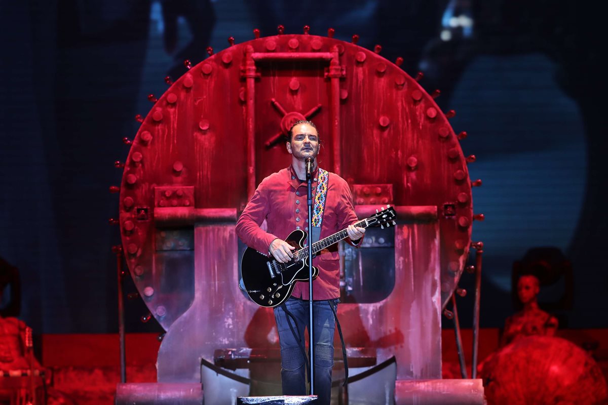 La gira Circo Soledad, del álbum reciente de Ricardo Arjona, comenzó en 2017. (Foto Prensa Libre: Érick Ávila)