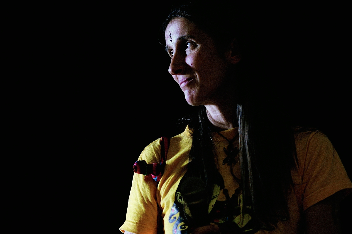 Andrea Echeverri es la líder y vocalista de la banda colombiana (Foto Prensa Libre: AP).