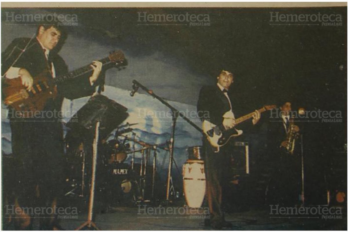 Los Iracundos en Guatemala, en 1993. (Foto: Hemeroteca PL)
