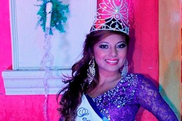 Cynthia Montoya, Señorita El Tejar. (Foto Prensa Libre: Víctor Chamalé).