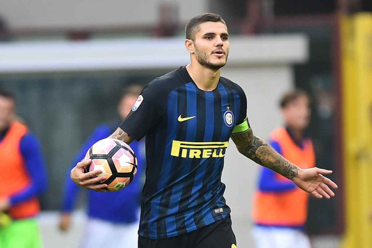 El Inter de Milán no especificó la cantidad de dinero con la que multará a Mauro Icardi. (Foto Prensa Libre: AFP).