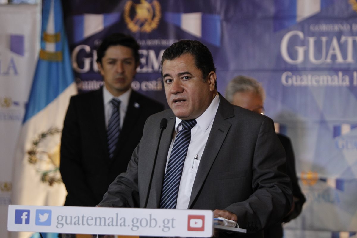 Mauricio Guerra, gerente del INE, anunció la realización de un censo para 2017. (Foto Prensa Libre: Paulo Raquec)