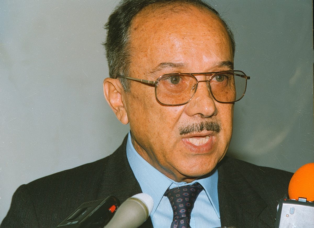 García Laguardia fue el segundo procurador de los Derechos Humanos del país. Foto Prensa Libre: Hemeroteca PL.