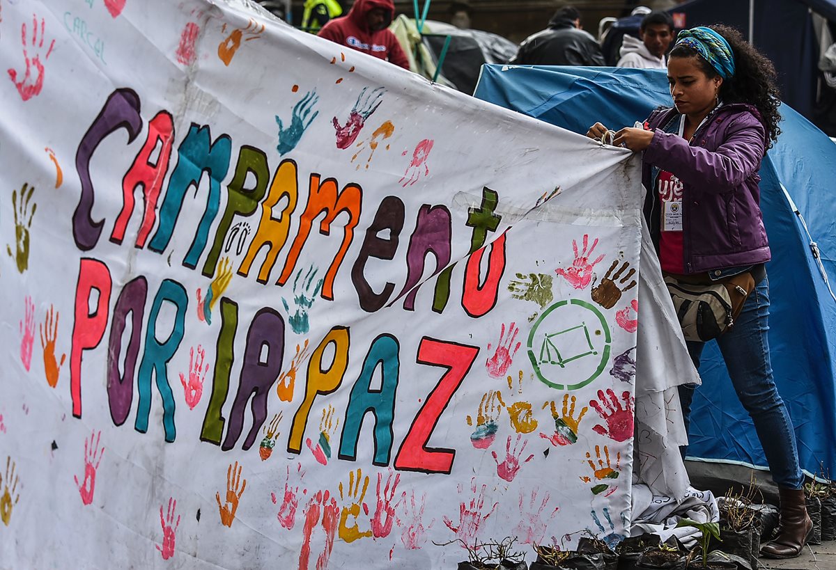 Según las Farc en lo que va del 2016 han sido asesinados 200 de sus activistas. (Foto Prensa Libre: AFP).
