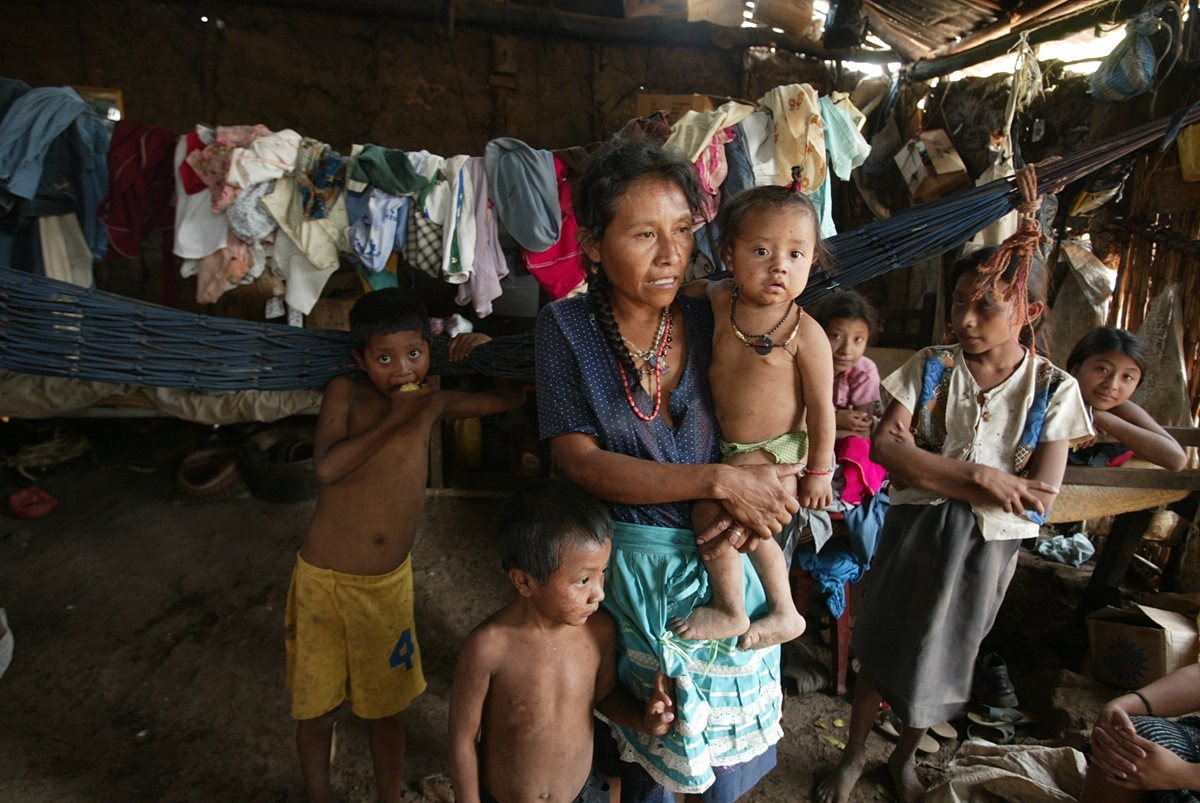 Unicef señalan que en Guatemala cuatro  de cada 10 menores de cinco años padecen algún grado de desnutrición. (Foto Prensa Libre: Hemeroteca PL)