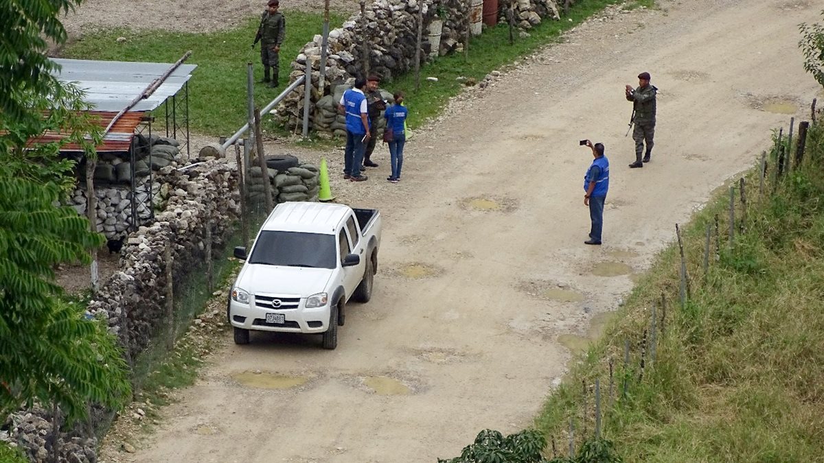 La PDH media en el conflicto en la región de Ixquisis, Huehuetenango. (Foto Hemeroteca PL)