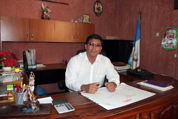 José Manuel Méndez, alcalde de San Pedro Pinula, Jalapa.