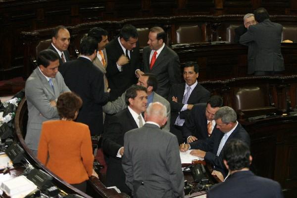 El pleno debatirá la ley de extinción de dominio. (Archivo)