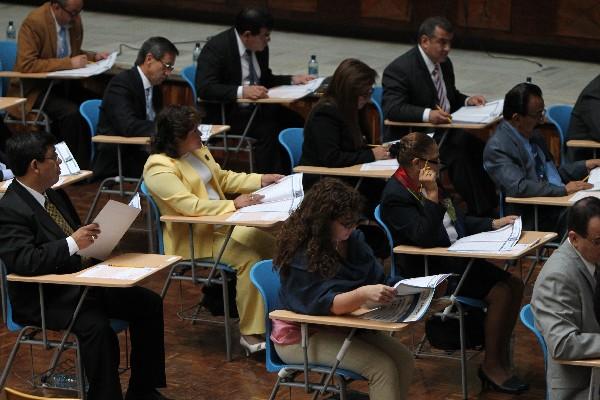 Candidatos  hicieron sus pruebas hace tres días.