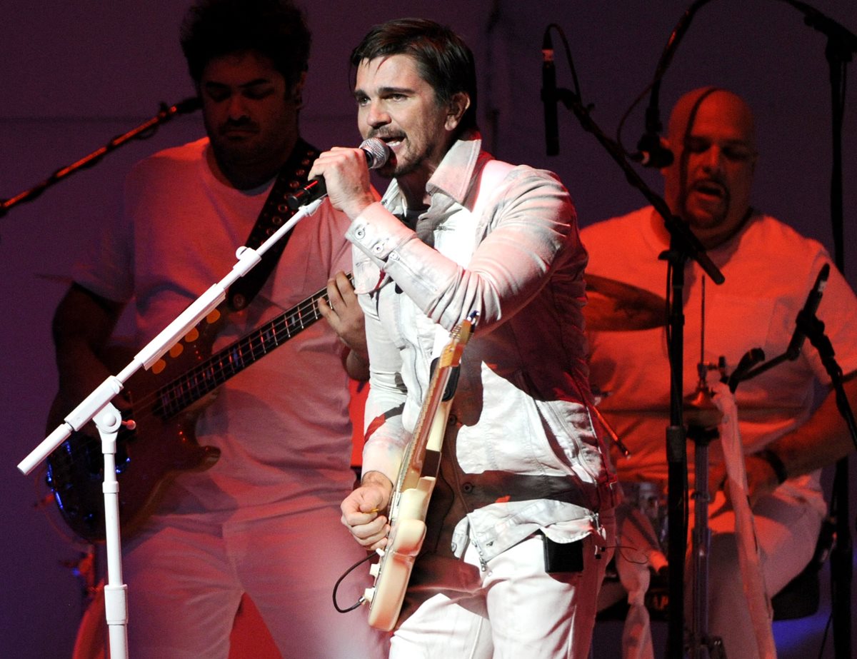 El colombiano Juanes cantará para el papa Francisco en EE. UU. (Foto Prensa Libre: AP)