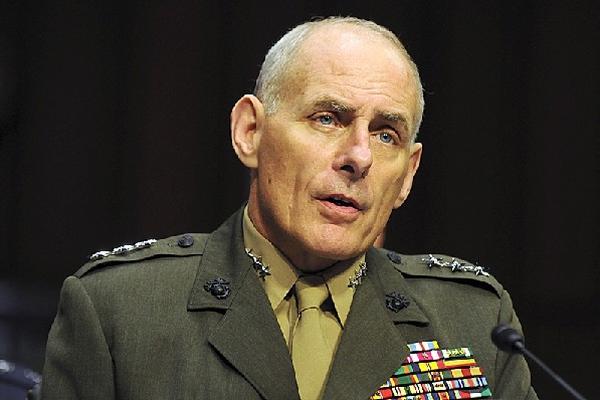 Jefe del Comando Sur, general John Kelly.