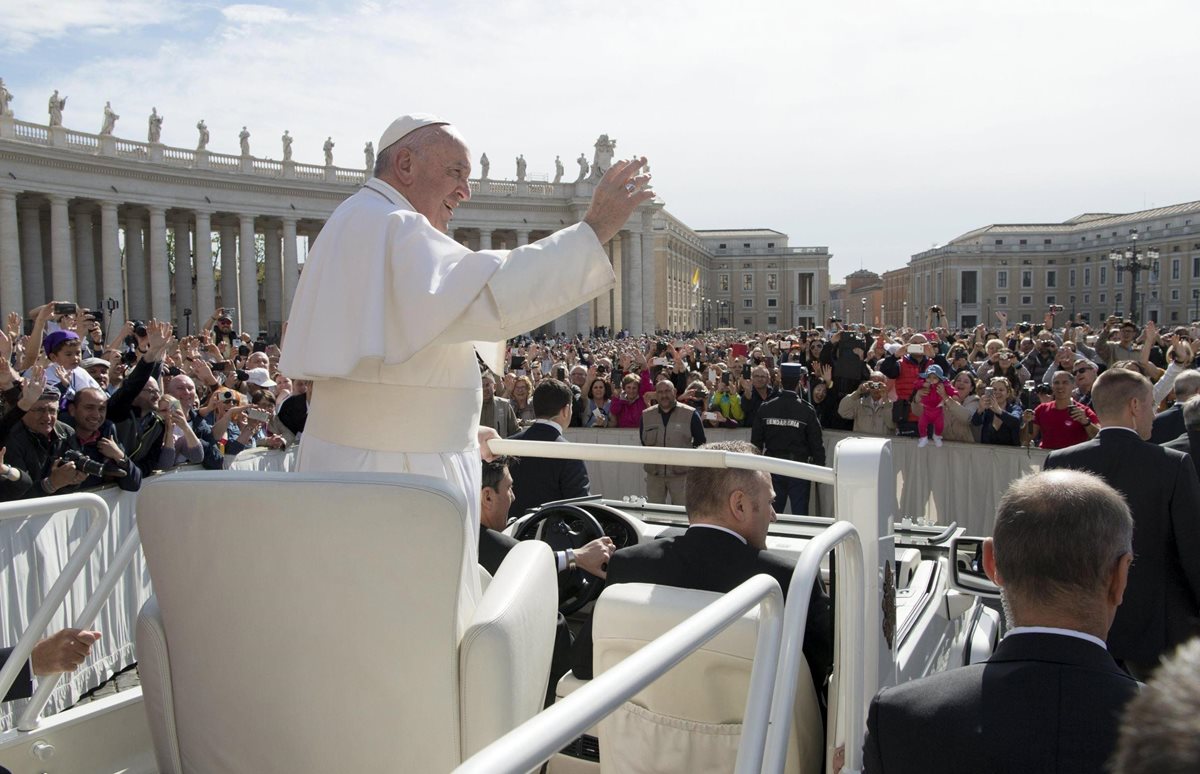 El papa Francisco recibirá al presidente de EE. UU. (Foto Prensa Libre: EFE)