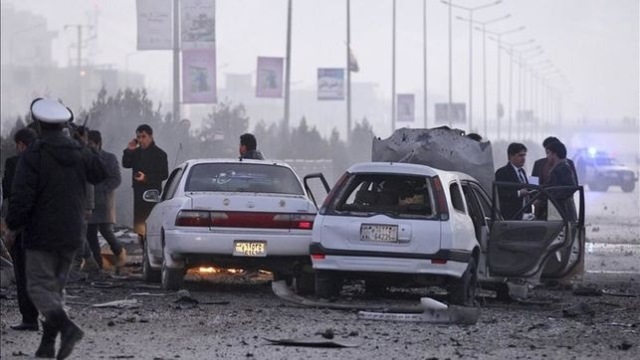 Mueren 10 policías  en un ataque en el sur de Afganistán. (Foto Prensa Libre: EFE)